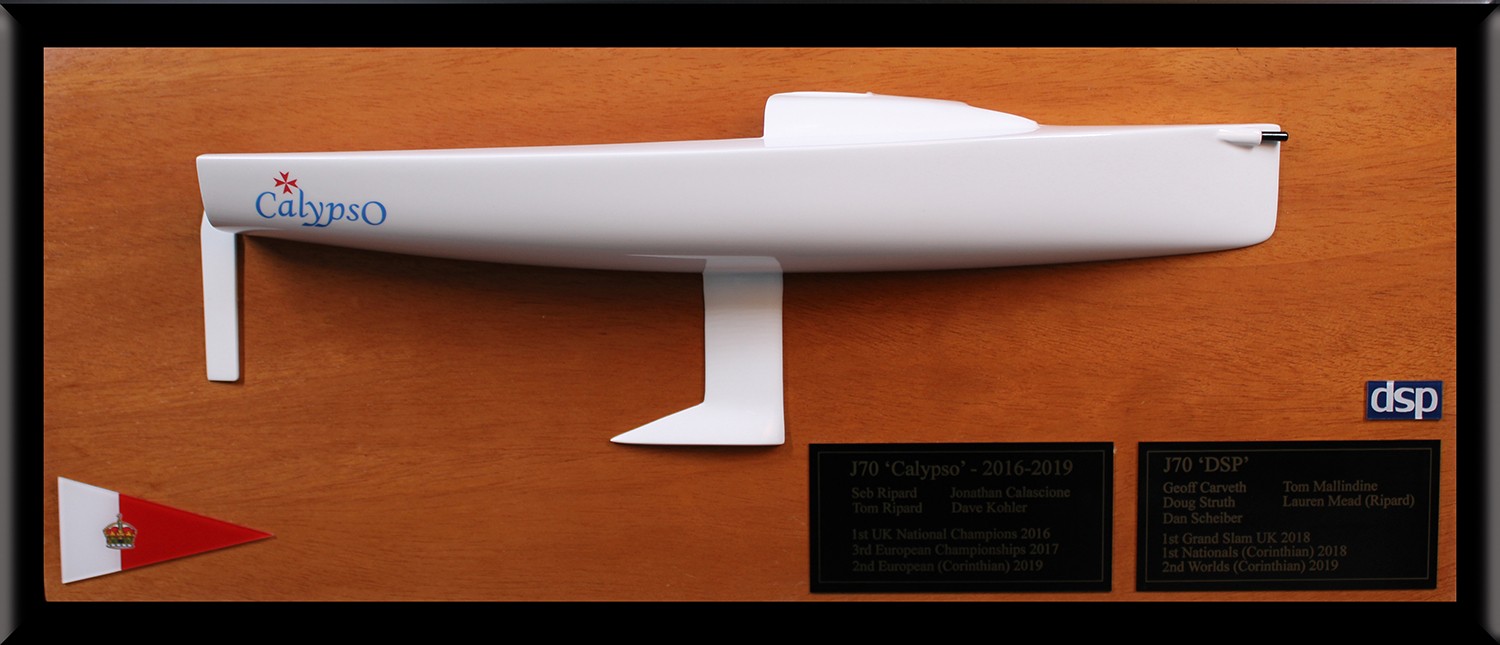 J70 JBoats J/70 custom half model with cabin and cockpit only