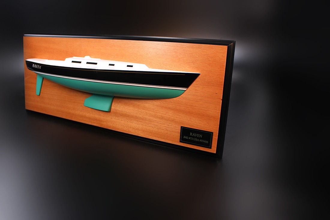 J42 custom half hull with cabin and cockpit only