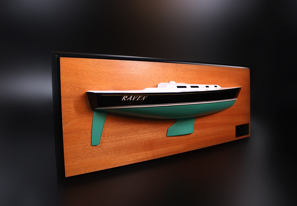 J42 custom half hull with cabin and cockpit only