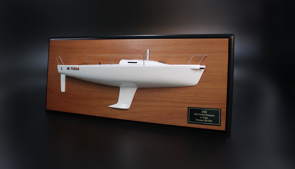 J80 J/80 JBoats custom half model with deck details