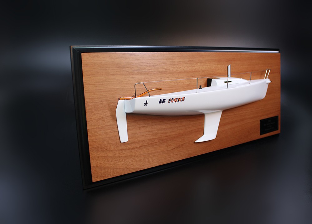 J80 J/80 JBoats custom half model with deck details