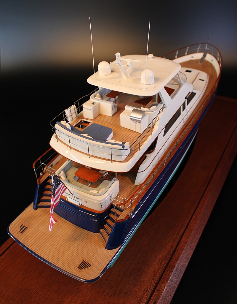 Hunt Ocean Series 68 FlyBridge custom model