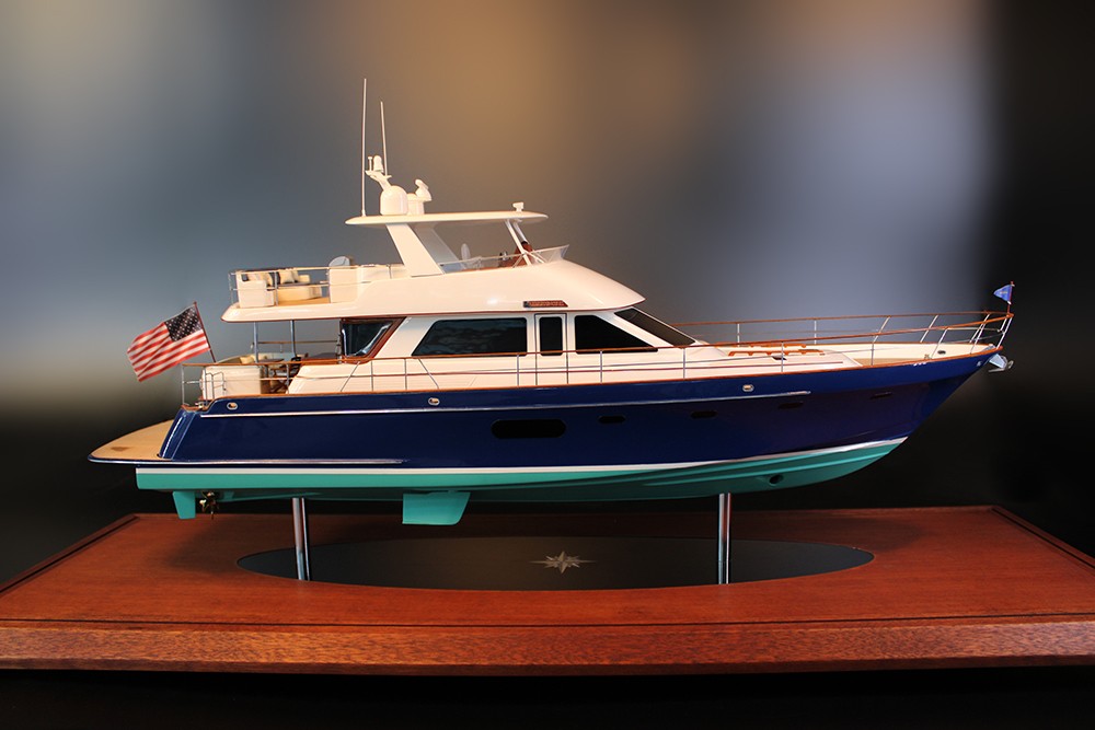 Hunt Ocean Series 68 FlyBridge custom model
