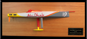 VOR 65 Abu Dhabi custom half model