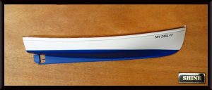 The Pulsifer Hampton 22 custom half hull