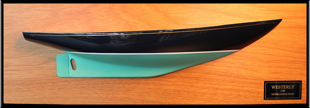 Hinckley Bermuda 40 Yawl custom half hull replica