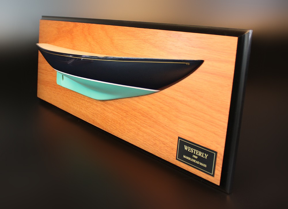 Hinckley Bermuda 40 Yawl custom half hull replica