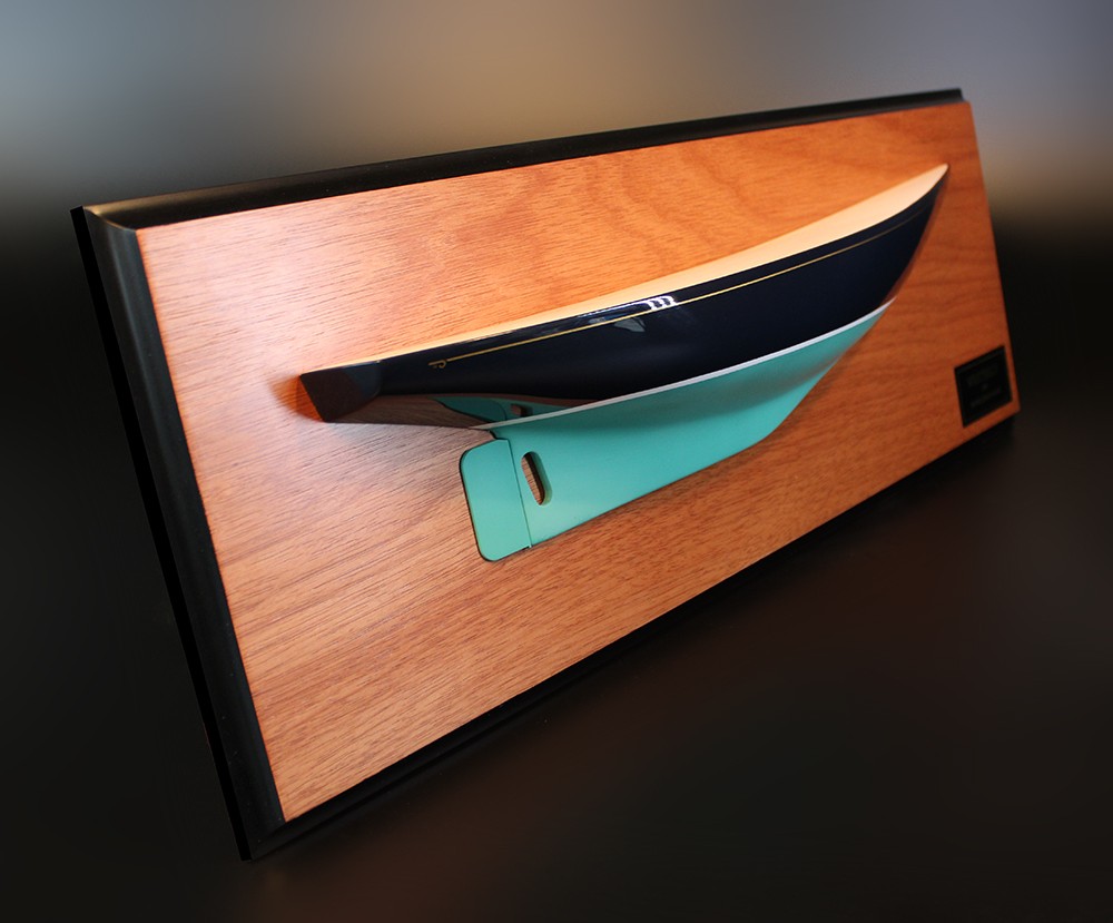 Hinckley Bermuda 40 Yawl custom half hull replica