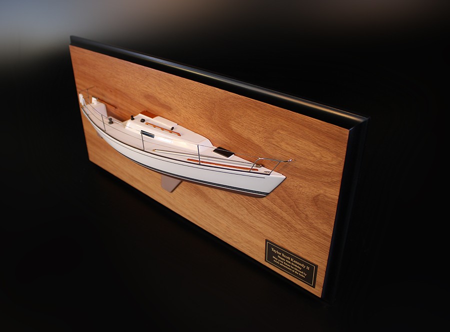J/29 custom half hull replica