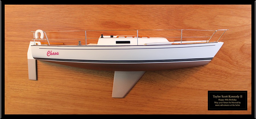 J/29 custom half hull replica
