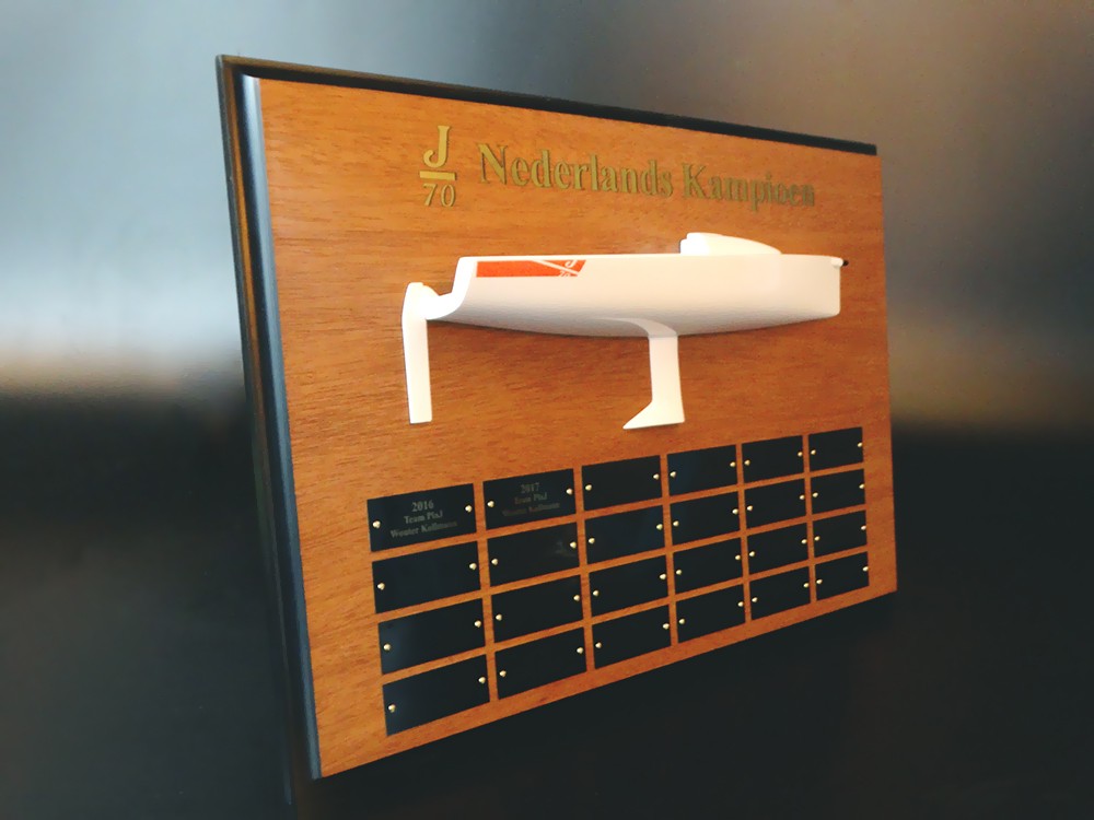 J70 sailing trophies