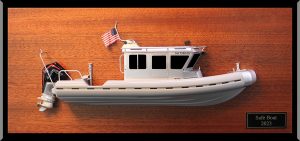 Safe Boat Defender 25 custom half model
