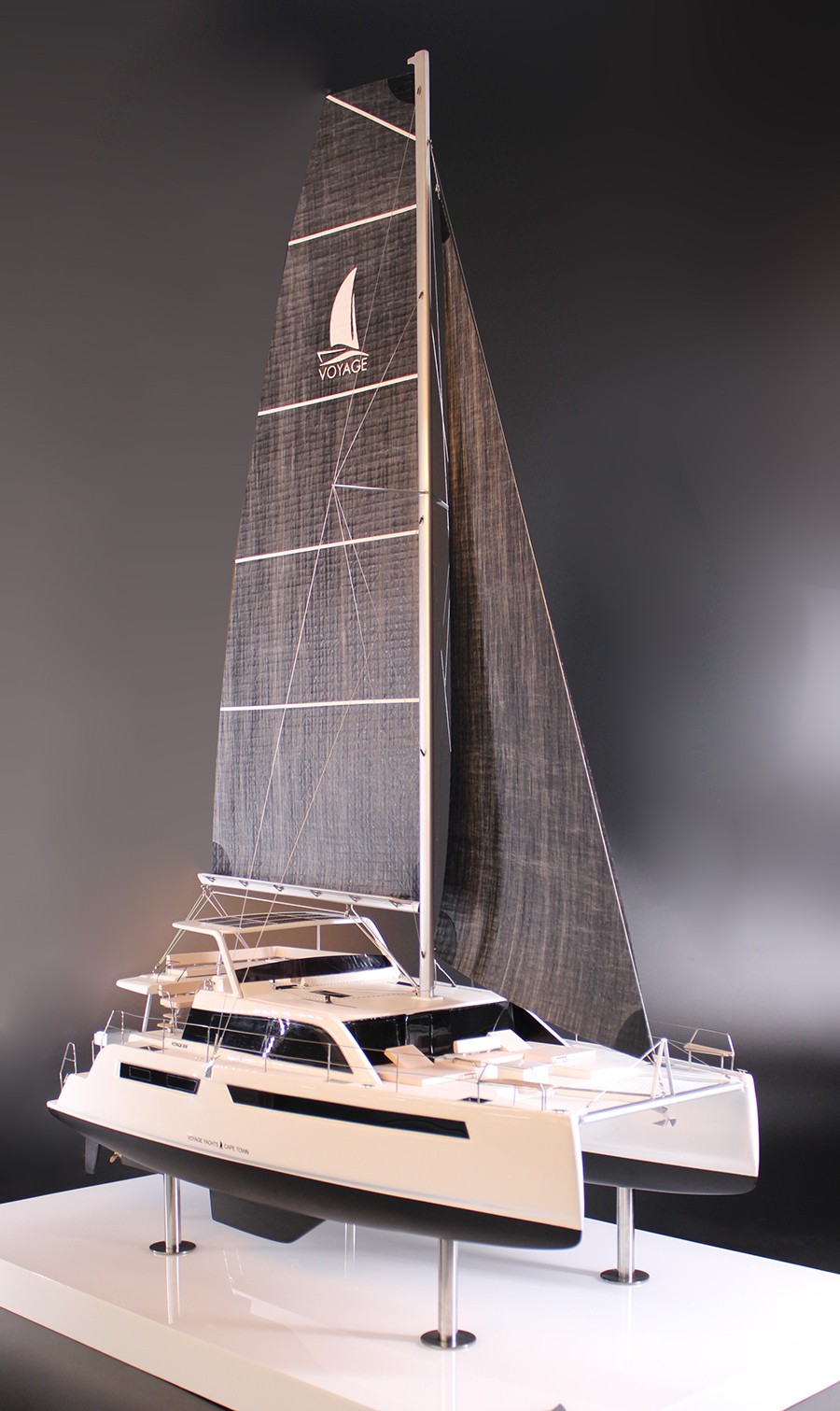 Voyage 510 catamaran custom model
