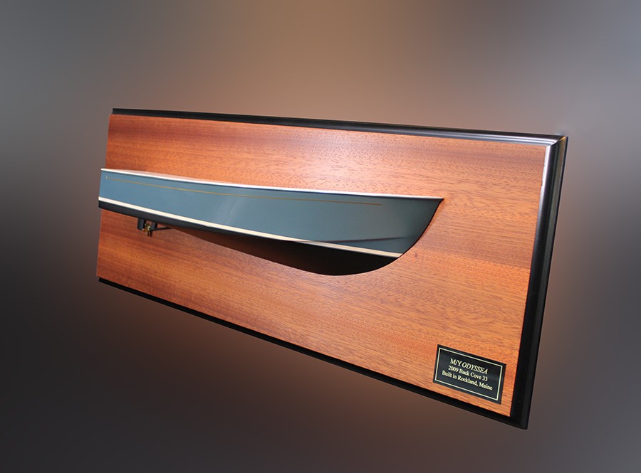 Back Cove 33 custom half hull