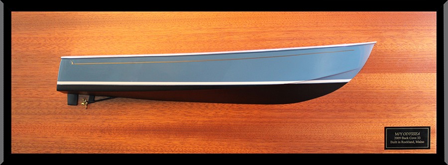 Back Cove 33 custom half hull