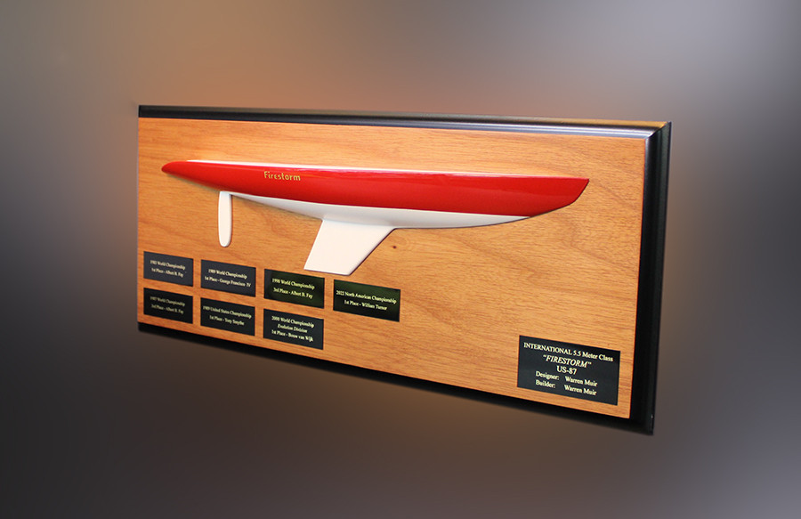 Muir Yacht Design 5.5 meter custom half hull