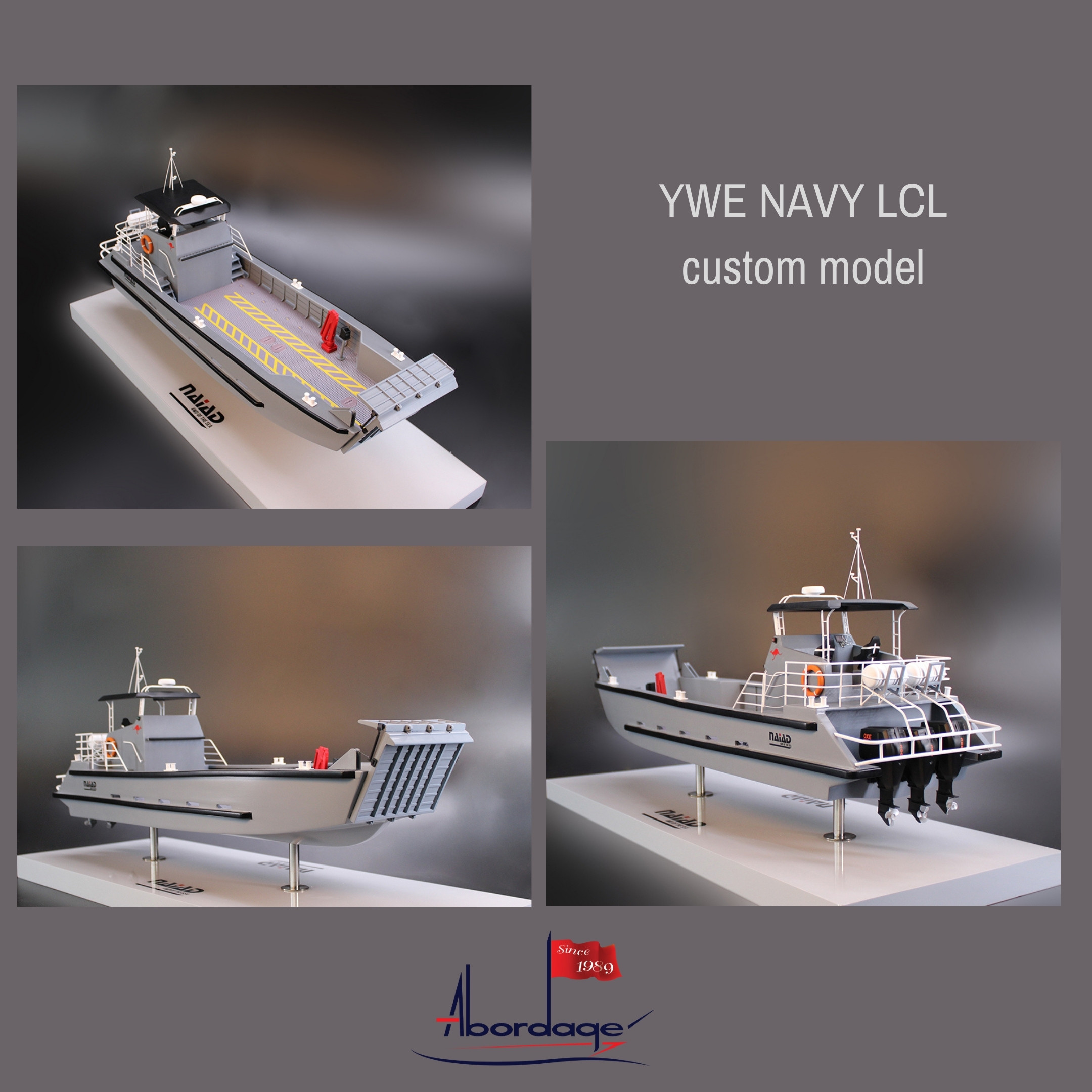 YWE Navy LCL – Landing Craft model from The Whiskey Project Group