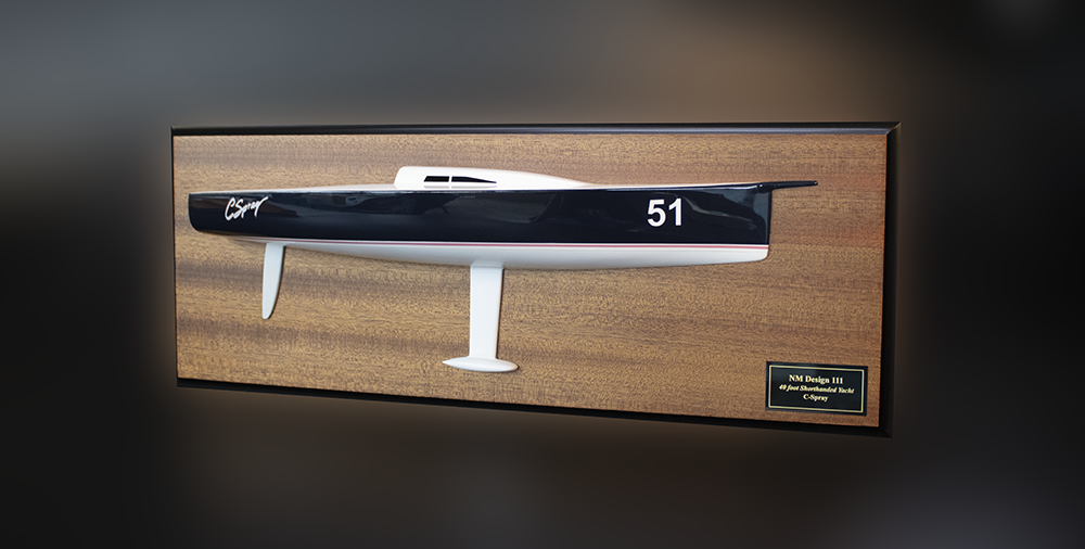 Nelson Mareck NM design 111, 40 half model with cabin and cockpit only