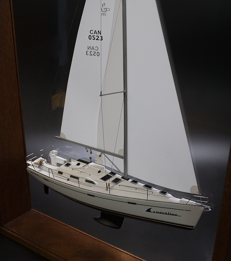 Beneteau 393 "Waterline", scale 1/32 or 15"LOA.-HM
