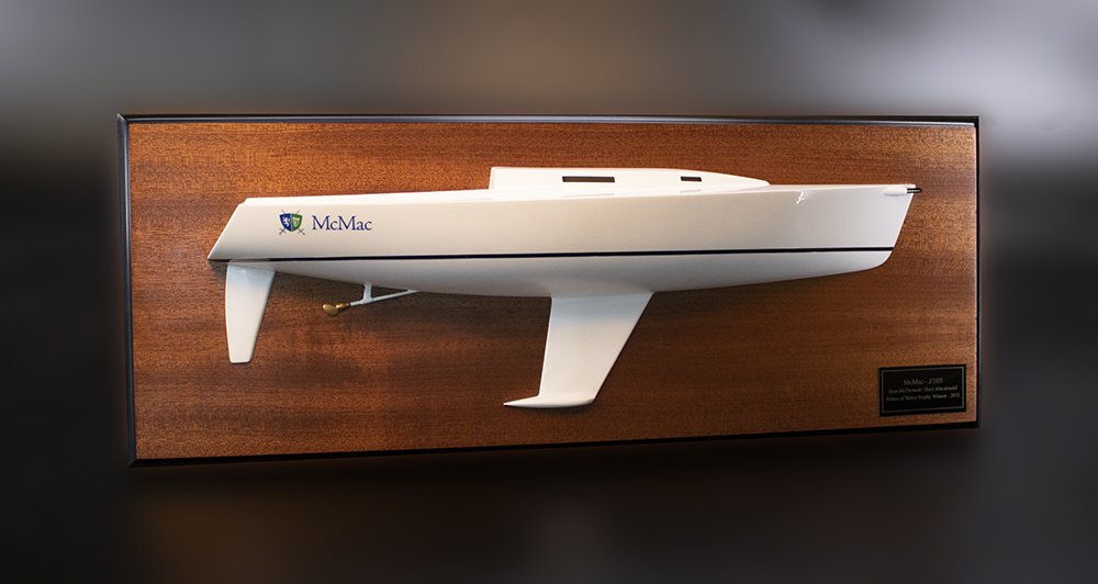 J 105 J-105 JBoats Custom half model