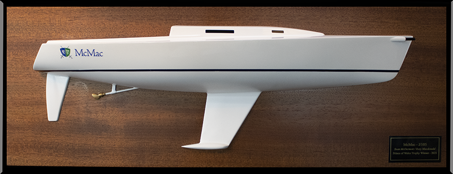 J 105 J-105 JBoats Custom half model