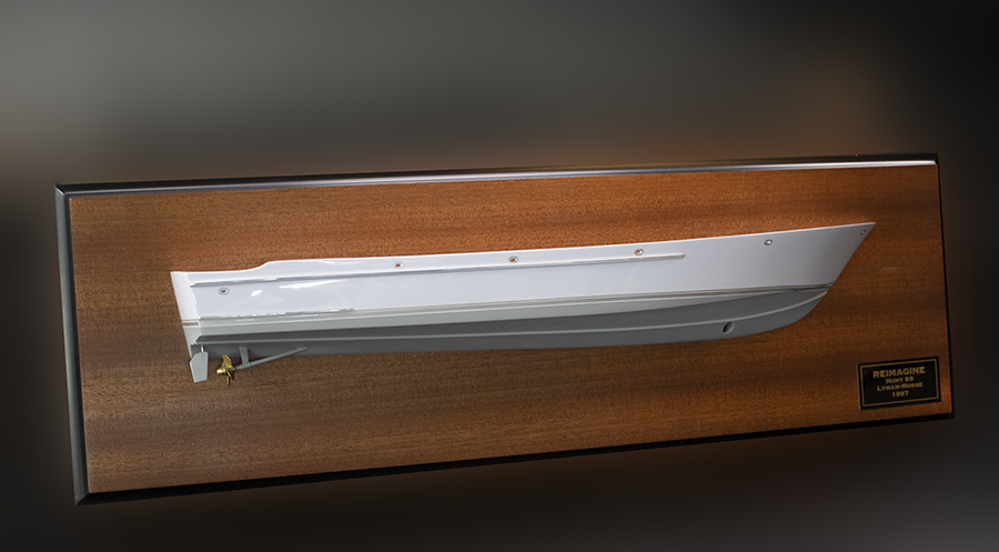 Hunt 89 flush deck custom half hull