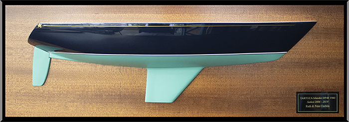 NY 40 Doug Peterson 1980 (Islander) half hull