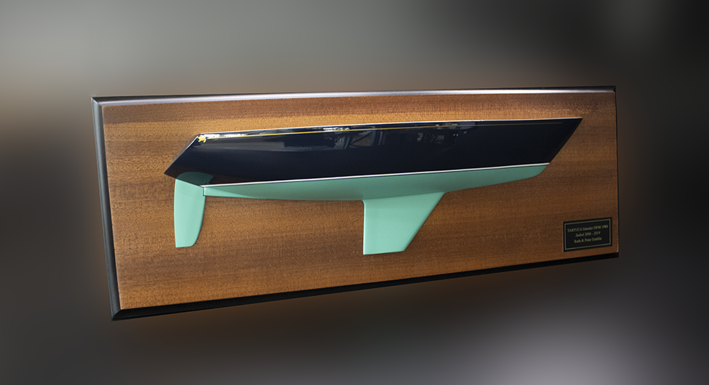 NY 40 Doug Peterson 1980 (Islander) half hull