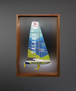 Class Mini 6.50 framed half model