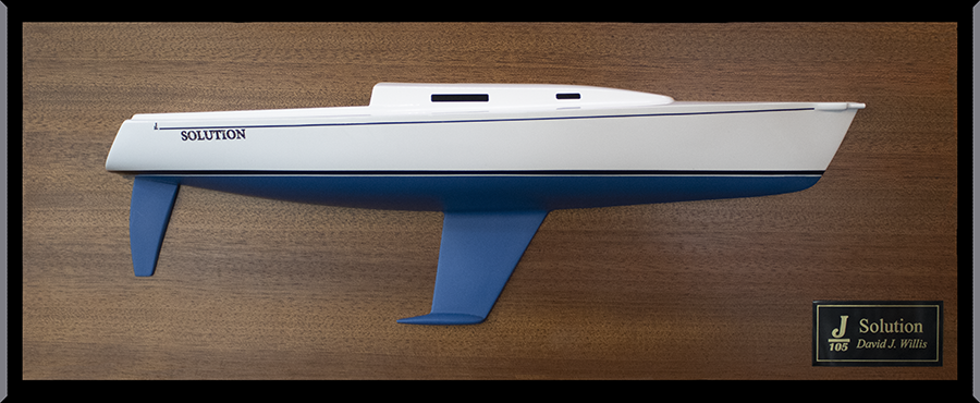 J 105 J-105 half hull with cabin and cockpit only