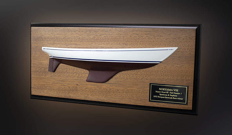 Nautor Swan 48 flushdeck half hull