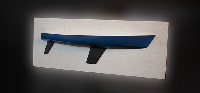 Olson 30 half hull without backboard / Yacht Club