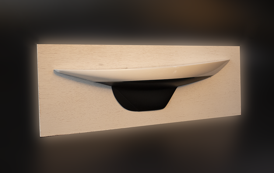 Sparkman & Stephens Shields half hull without backboard / Yacht Club