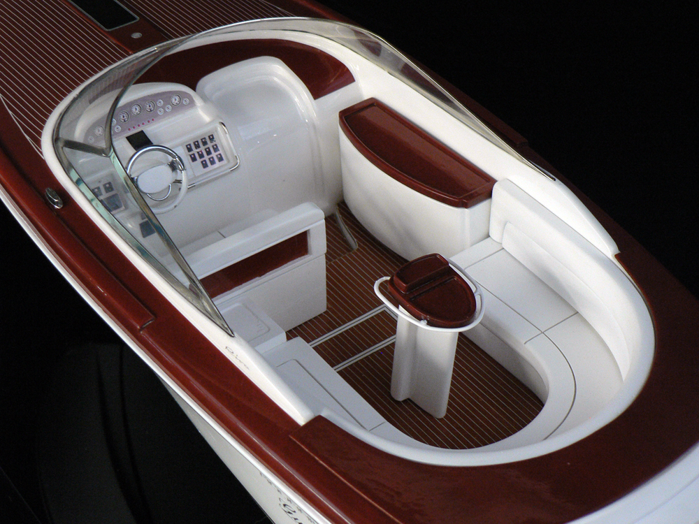 Motor Boats - Riva - Riva Aquariva 2000 ship model - Abordage