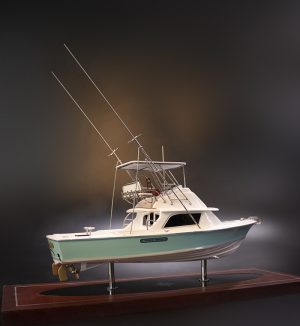 Bertram 31 Sport Fisherman 1974 desk model
