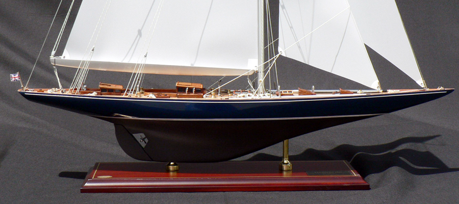 America's Cup Boats - - Velsheda 1933 - Abordage