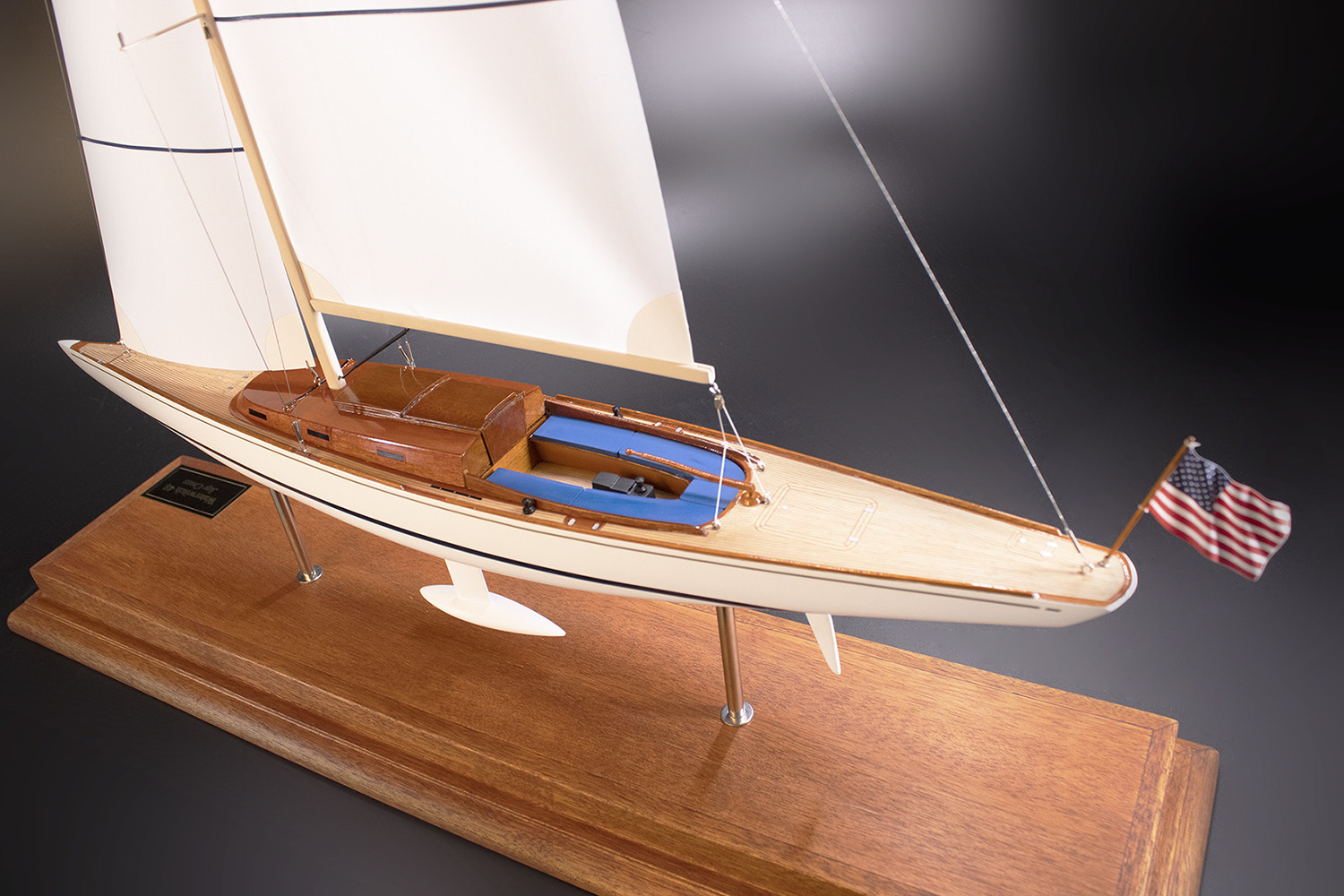 WaterWitch 48 Custom Yacht model - scale 1-24 or 24 inc. LOA-CM