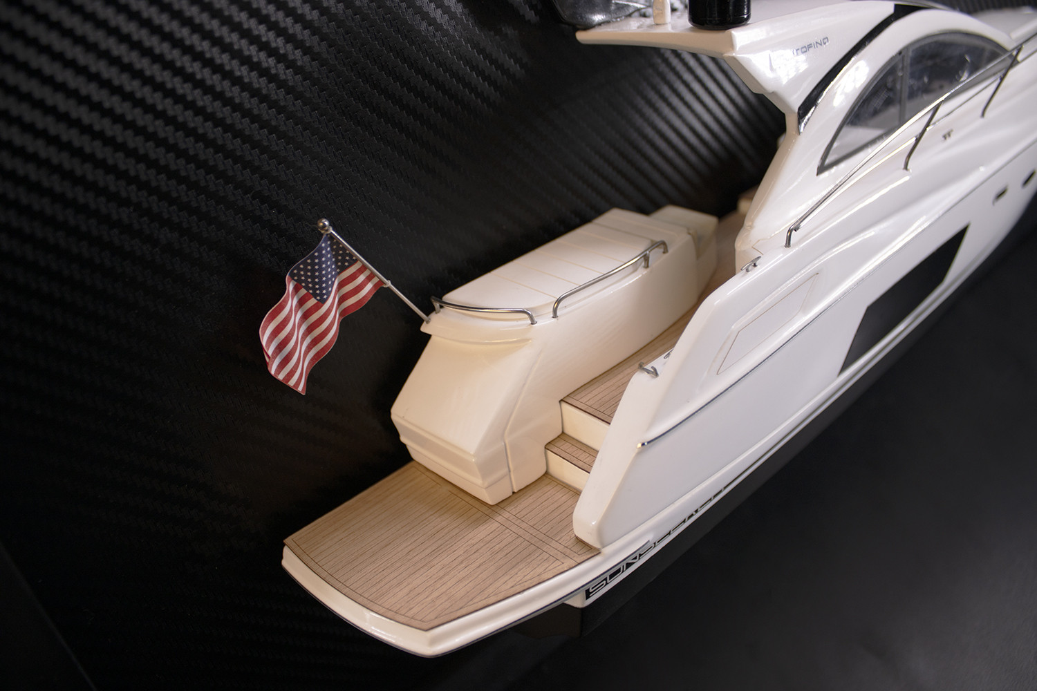 Sunseeker Portofino 48 custom model with deck details