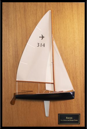 Jet 14 framed half model