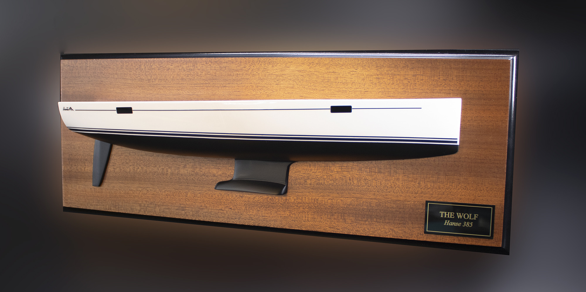 Hanse 385 half hull replica