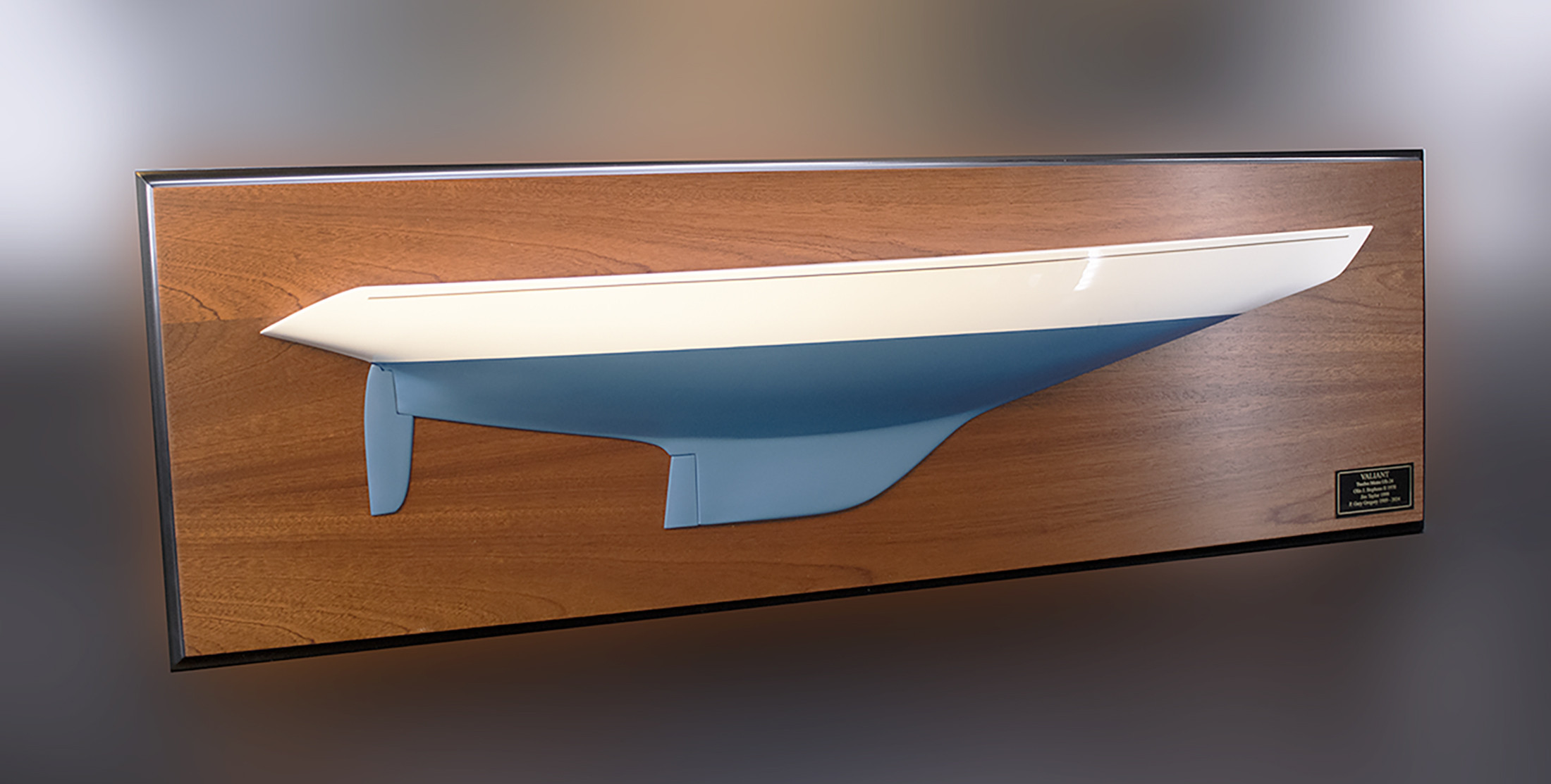 Valiant custom half hull new design