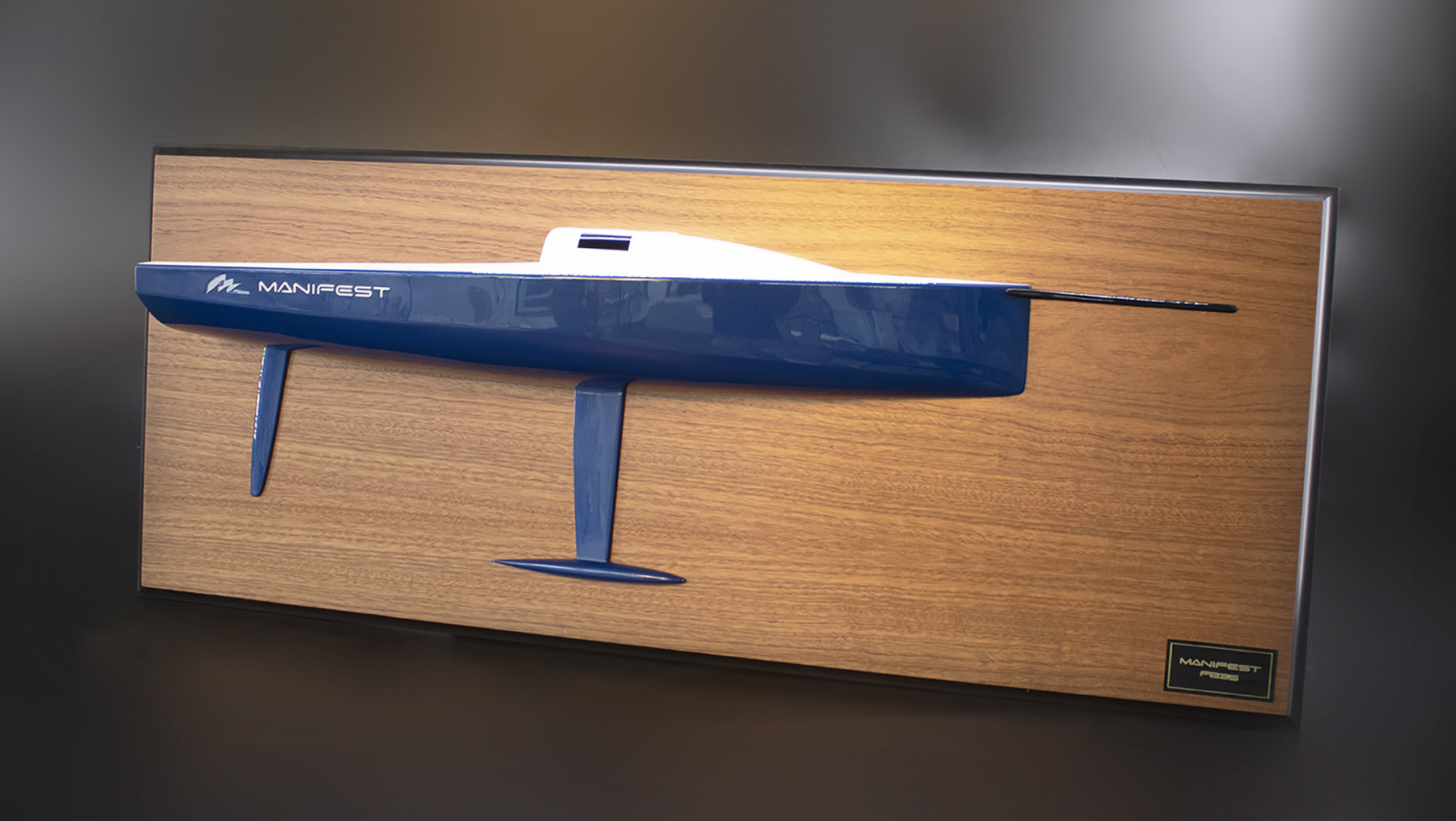 FB35 ( Fred Barrett 35 Racing Yacht ) custom half model