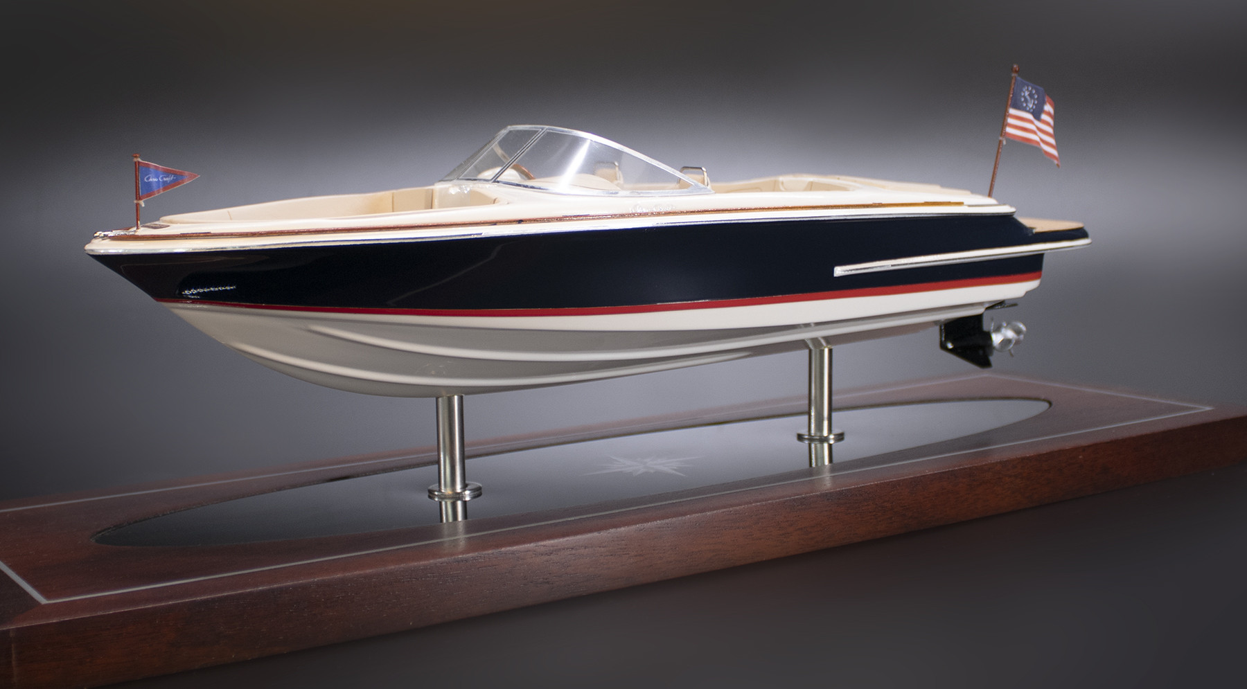 Chris Craft Launch 22 desk model replica