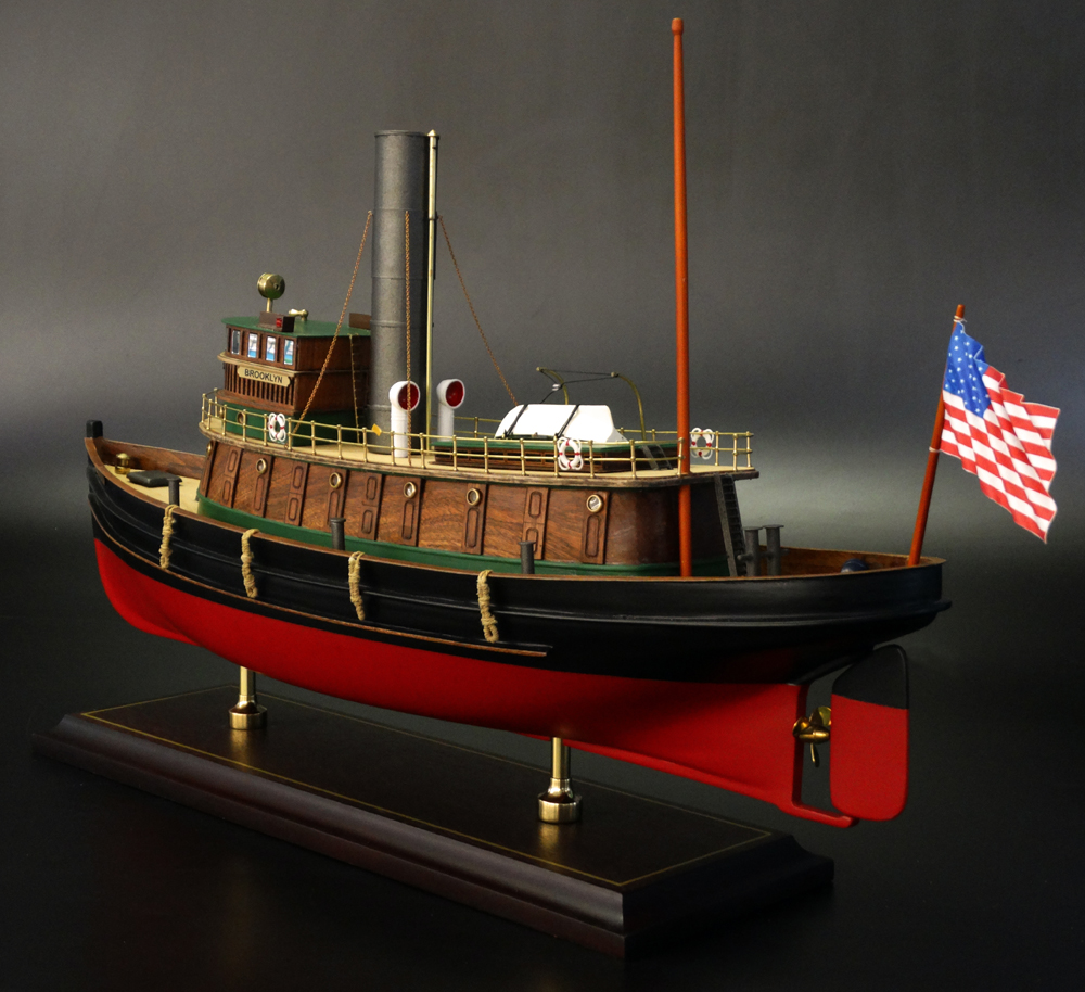 Motor Boats - - Brooklyn Tug Boat 1918 - Abordage