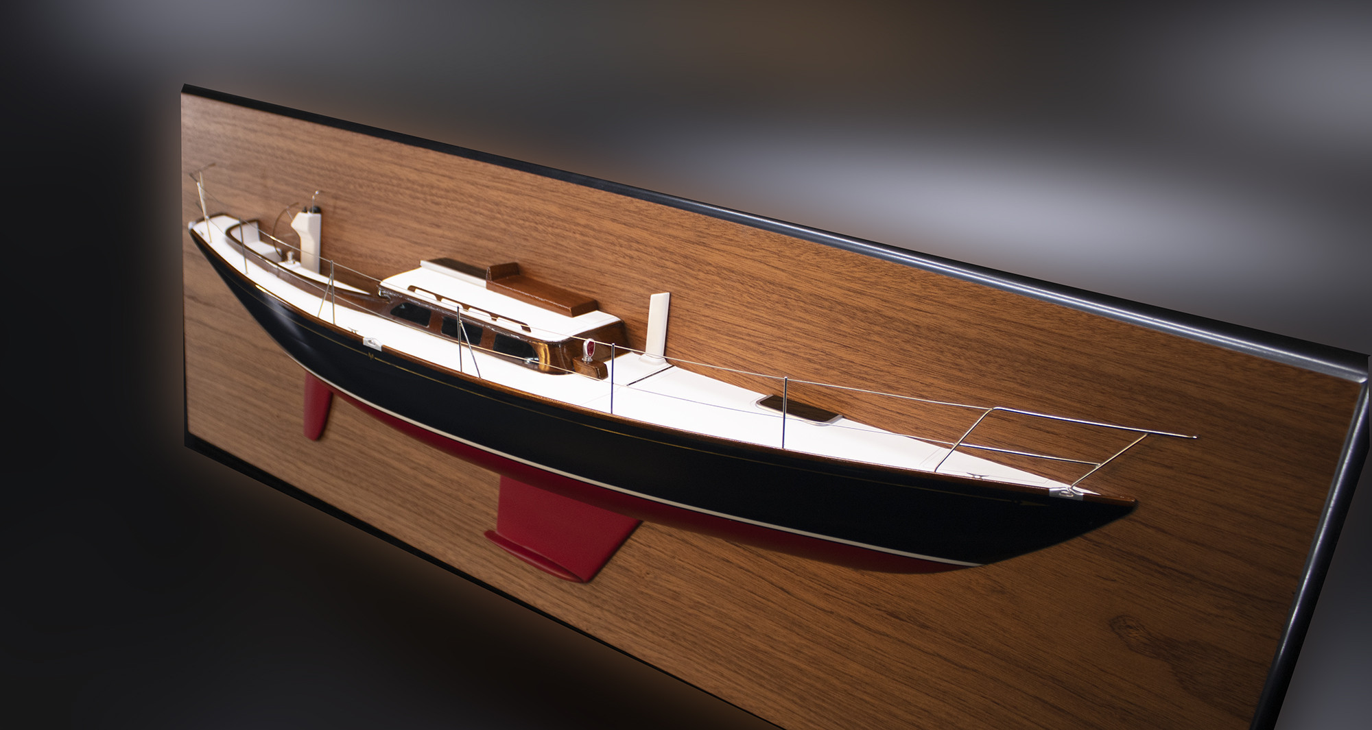 Morris Yacht 36 outstanding large half model