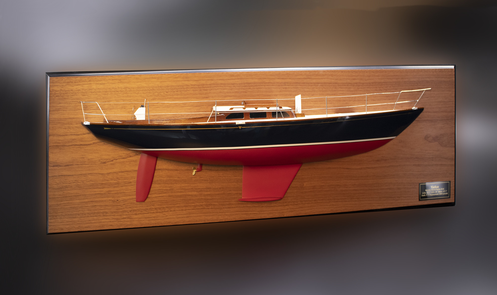 Morris Yacht 36 outstanding large half model