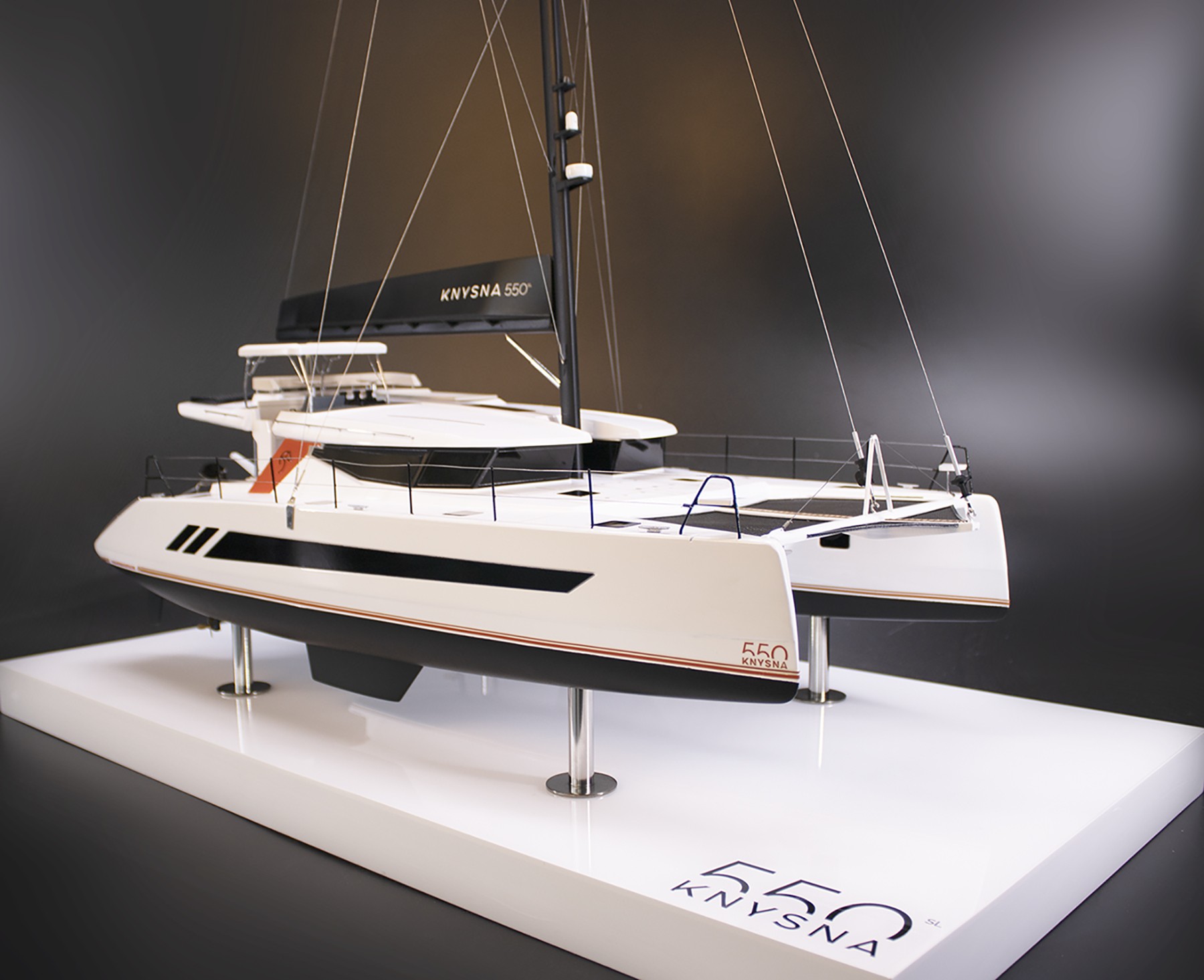 Knysna 550 catamaran wondrous custom model