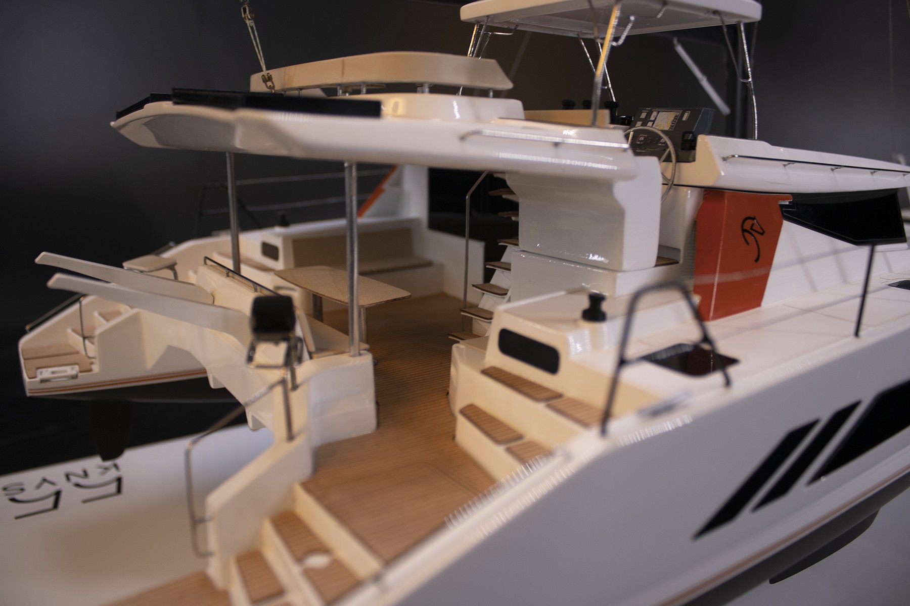 Knysna 550 catamaran wondrous custom model
