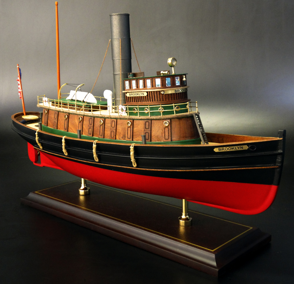 Motor Boats - - Brooklyn Tug Boat 1918 - Abordage