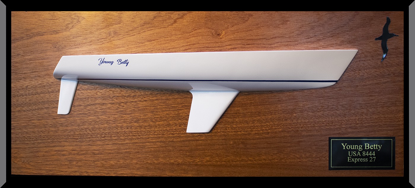 Alerion Express 27 custom half hull